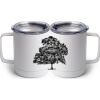 10 oz. White Stainless Steel Coffee Mug Thumbnail