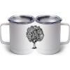 10 oz. White Stainless Steel Coffee Mug Thumbnail