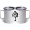 10 oz. White Stainless Steel Coffee Mug Thumbnail