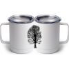 10 oz. White Stainless Steel Coffee Mug Thumbnail