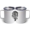 10 oz. White Stainless Steel Coffee Mug Thumbnail