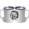 10 oz. White Stainless Steel Coffee Mug Thumbnail