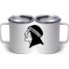 10 oz. White Stainless Steel Coffee Mug Thumbnail