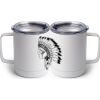 10 oz. White Stainless Steel Coffee Mug Thumbnail