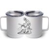 10 oz. White Stainless Steel Coffee Mug Thumbnail