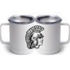 10 oz. White Stainless Steel Coffee Mug Thumbnail