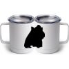 10 oz. White Stainless Steel Coffee Mug Thumbnail
