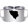 10 oz. White Stainless Steel Coffee Mug Thumbnail