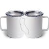 10 oz. White Stainless Steel Coffee Mug Thumbnail