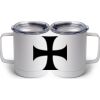 10 oz. White Stainless Steel Coffee Mug Thumbnail