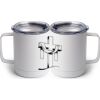 10 oz. White Stainless Steel Coffee Mug Thumbnail