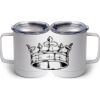 10 oz. White Stainless Steel Coffee Mug Thumbnail