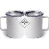 10 oz. White Stainless Steel Coffee Mug Thumbnail