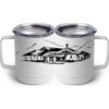 10 oz. White Stainless Steel Coffee Mug Thumbnail