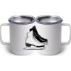 10 oz. White Stainless Steel Coffee Mug Thumbnail