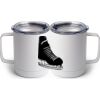 10 oz. White Stainless Steel Coffee Mug Thumbnail