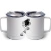10 oz. White Stainless Steel Coffee Mug Thumbnail