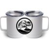 10 oz. White Stainless Steel Coffee Mug Thumbnail