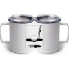 10 oz. White Stainless Steel Coffee Mug Thumbnail