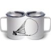 10 oz. White Stainless Steel Coffee Mug Thumbnail