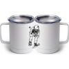 10 oz. White Stainless Steel Coffee Mug Thumbnail