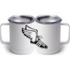 10 oz. White Stainless Steel Coffee Mug Thumbnail