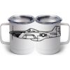 10 oz. White Stainless Steel Coffee Mug Thumbnail