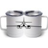 10 oz. White Stainless Steel Coffee Mug Thumbnail