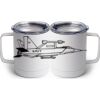 10 oz. White Stainless Steel Coffee Mug Thumbnail