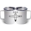 10 oz. White Stainless Steel Coffee Mug Thumbnail
