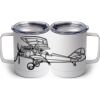 10 oz. White Stainless Steel Coffee Mug Thumbnail