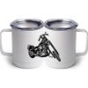 10 oz. White Stainless Steel Coffee Mug Thumbnail