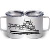 10 oz. White Stainless Steel Coffee Mug Thumbnail