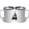 10 oz. White Stainless Steel Coffee Mug Thumbnail