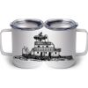 10 oz. White Stainless Steel Coffee Mug Thumbnail