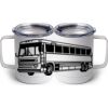 10 oz. White Stainless Steel Coffee Mug Thumbnail