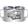 10 oz. White Stainless Steel Coffee Mug Thumbnail