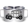 10 oz. White Stainless Steel Coffee Mug Thumbnail