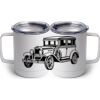 10 oz. White Stainless Steel Coffee Mug Thumbnail