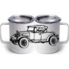 10 oz. White Stainless Steel Coffee Mug Thumbnail