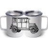 10 oz. White Stainless Steel Coffee Mug Thumbnail