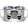 10 oz. White Stainless Steel Coffee Mug Thumbnail
