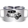 10 oz. White Stainless Steel Coffee Mug Thumbnail