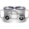 10 oz. White Stainless Steel Coffee Mug Thumbnail