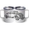 10 oz. White Stainless Steel Coffee Mug Thumbnail