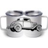 10 oz. White Stainless Steel Coffee Mug Thumbnail