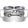 10 oz. White Stainless Steel Coffee Mug Thumbnail