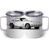10 oz. White Stainless Steel Coffee Mug Thumbnail