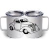 10 oz. White Stainless Steel Coffee Mug Thumbnail
