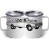 10 oz. White Stainless Steel Coffee Mug Thumbnail